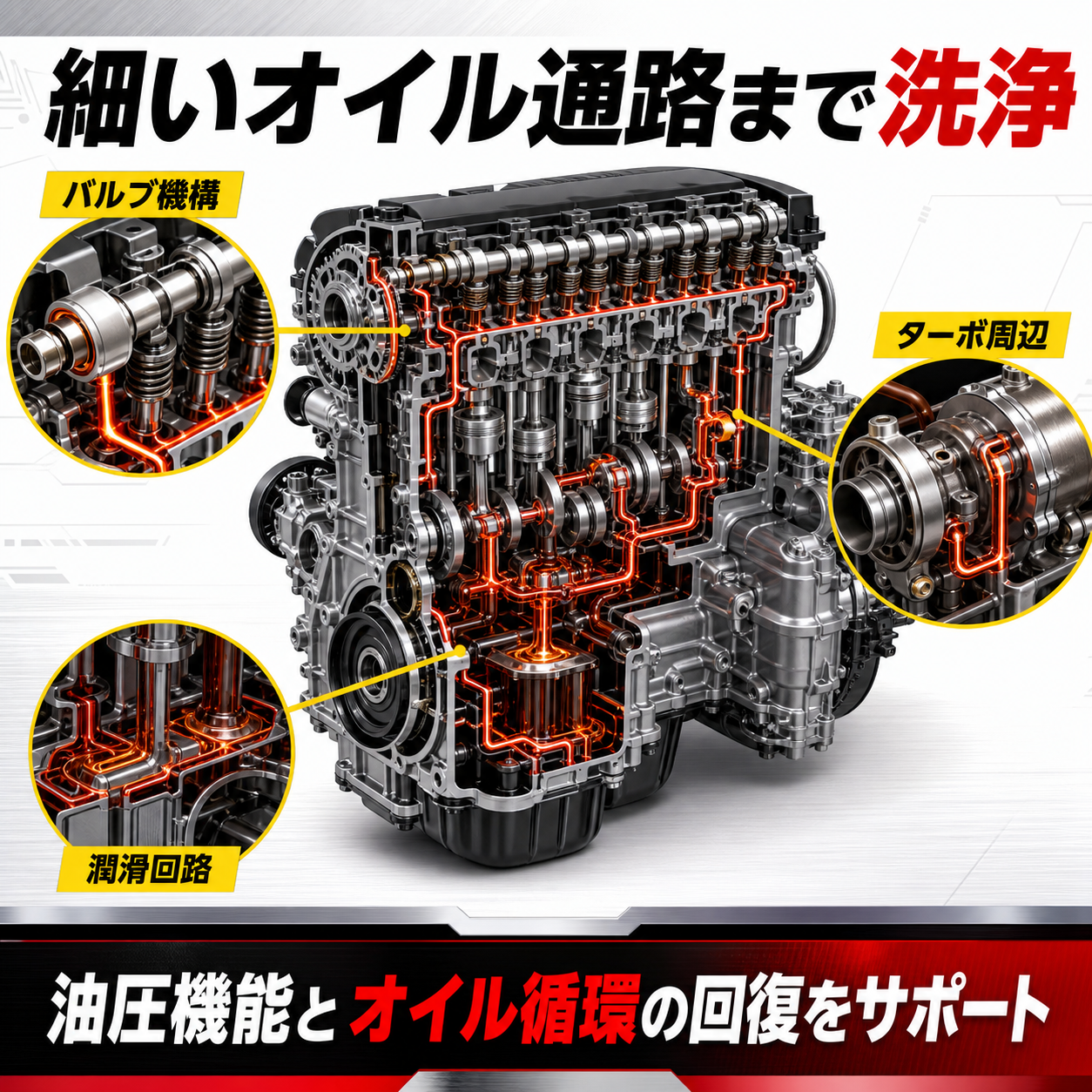 EPR｜エンジンフラッシング剤 325ml 製品説明 6／8