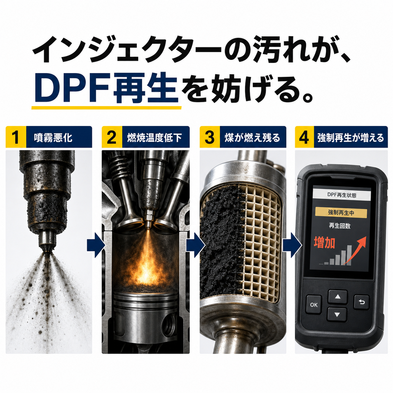 BGインジェクターフラッシュ｜ディーゼル燃料系洗浄機器 製品説明 3／14
